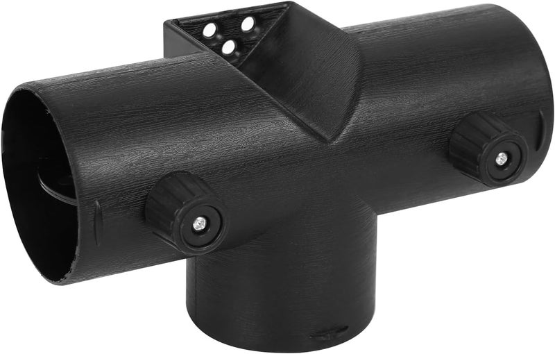 Copgge Diesel Heater Duct Connector Parking Heater Pipe Hose Ducting Vent Connector with Adjustable Valve Flap for Eberspacher Webasto Diesel Heater, for Chinese Diesel Heater 2KW (T Piece 60MM) - Image 1